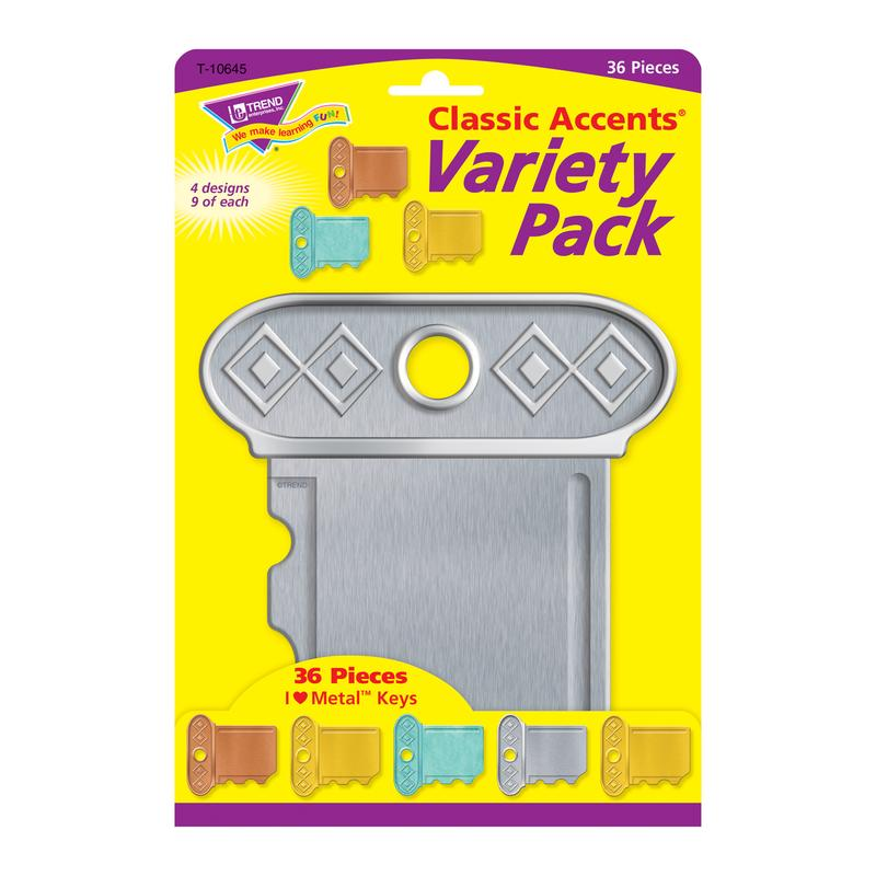 CLASSIC ACCENTS: METAL KEYS