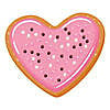CUT OUT: ASSORTED HEART COOKIES  5.5"X5.5" 36 PACK