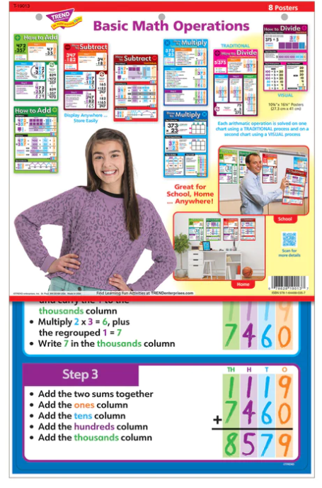 Learning Set Basic Math Operations 8pc