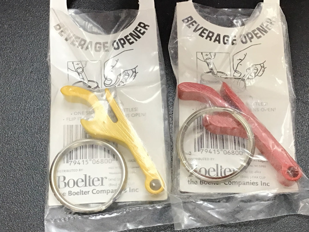 BEVERAGE OPENER WITH KEY RING