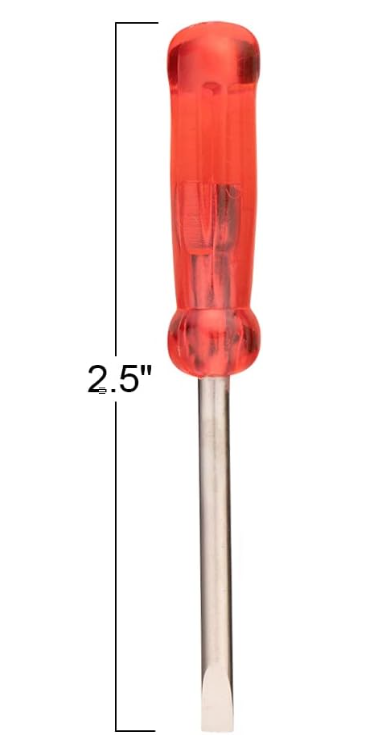 KEYCHAIN: SCREWDRIVER SET 12 PACK