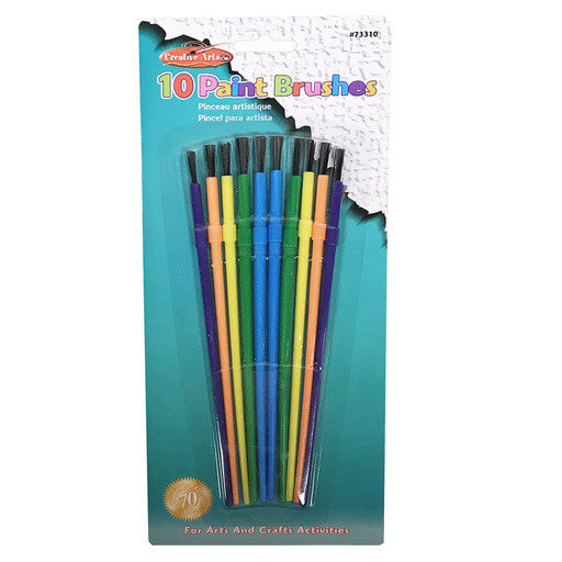 PAINT BRUSHES 10 PACK