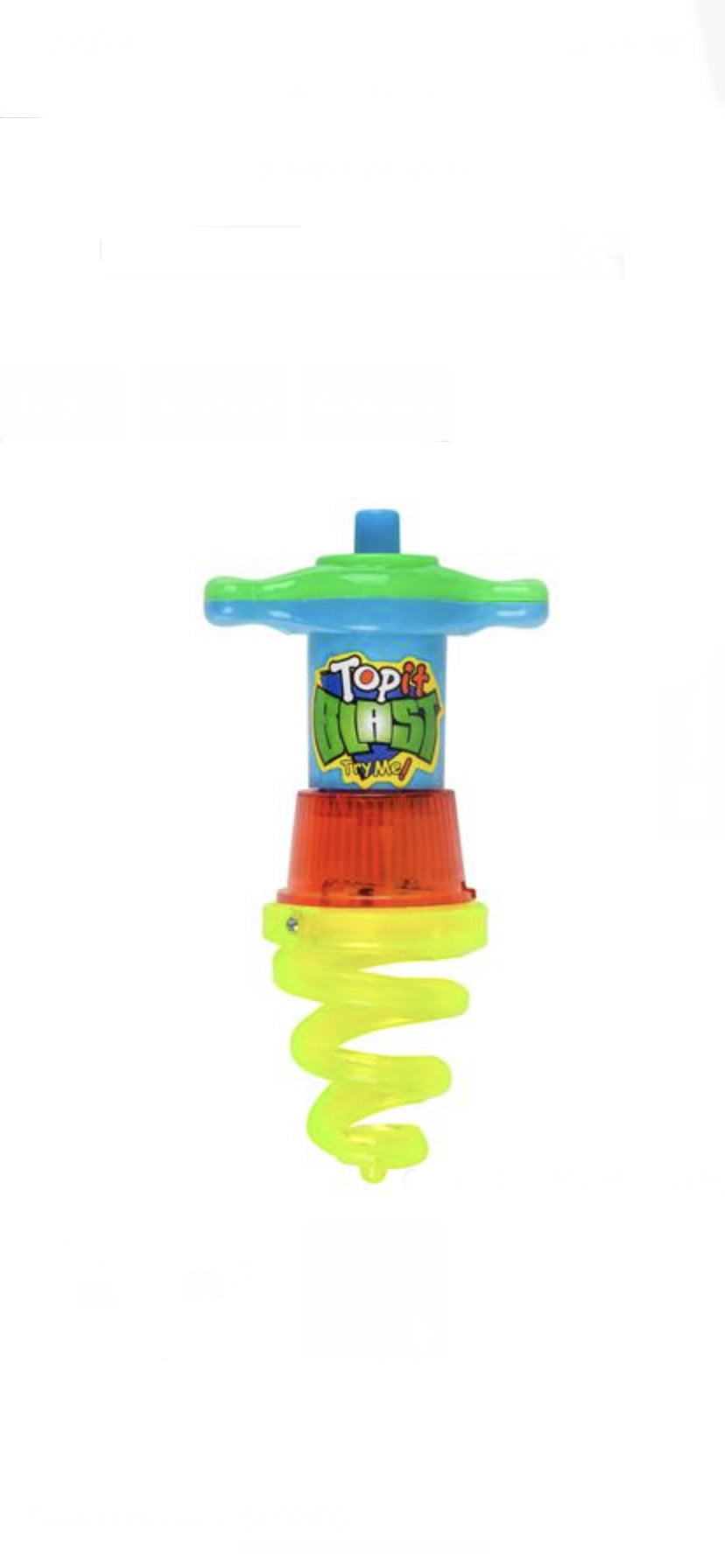 LIGHT UP SPINNING TOP 12 PCS