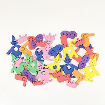 FOAM STICKERS: ASSORTED PURIM THEME - 40 PACK - Creative Kids