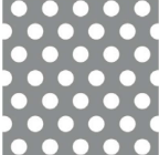 GIFT WRAPPING PAPER:   METALLIC SILVER DOTS 30&