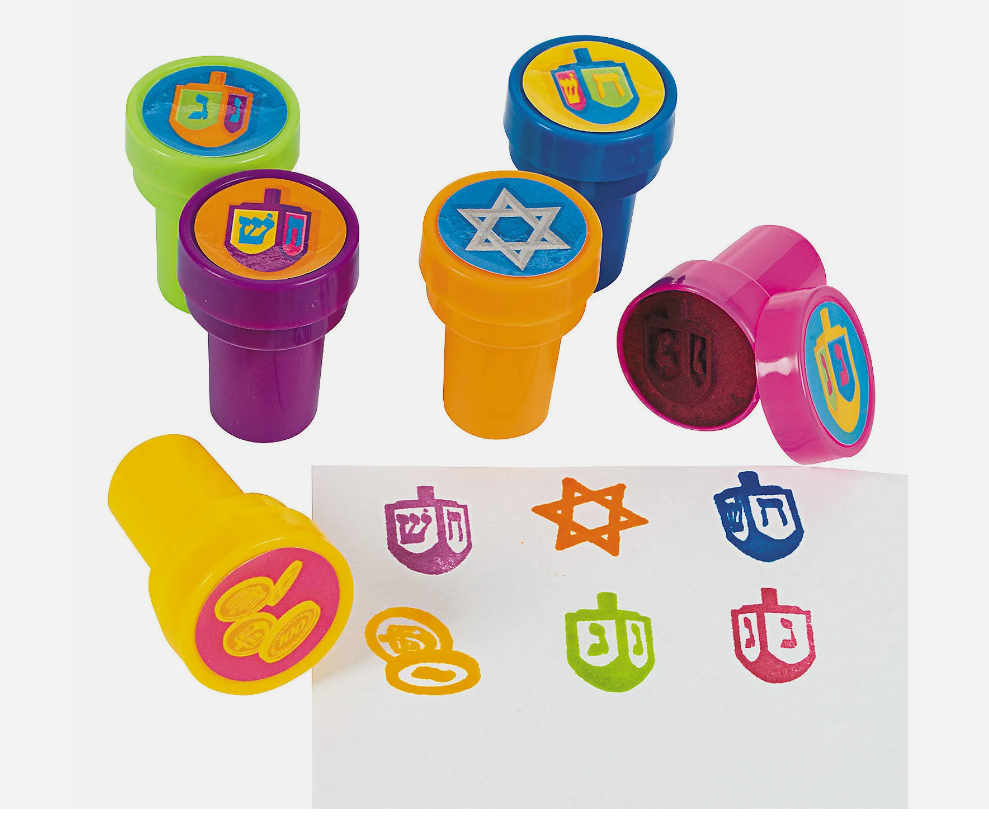 CHANUKAH STAMPER 24 pc