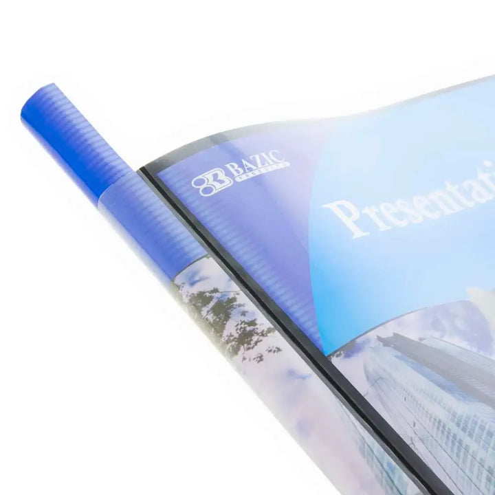 PRESENTATION BOOK HOLDS 8.5"X11" SHEETS - 20 SHEET CAPACITY