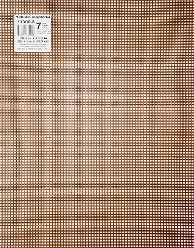 PLASTIC CANVAS: BROWN 10X13