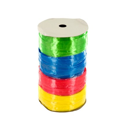RAFFIA RIBBON 4CLRS ON SPOOL