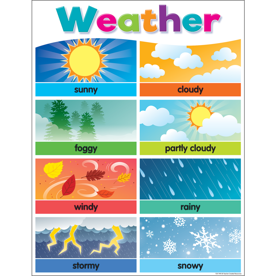 CHARTLET -  WEATHER - 17"X22"