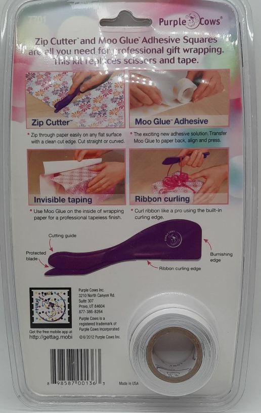 CRAFT GEEK - MOO GLUE - GIFT WRAPPING KIT