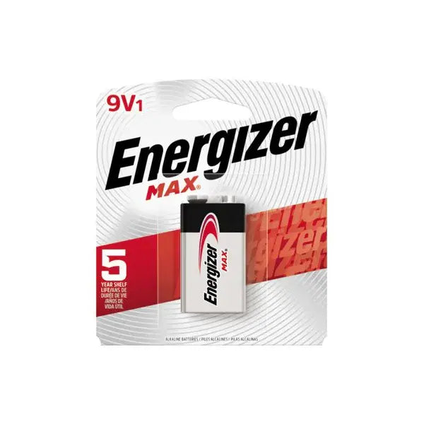 BATTERIES : ENERGIZER 9V