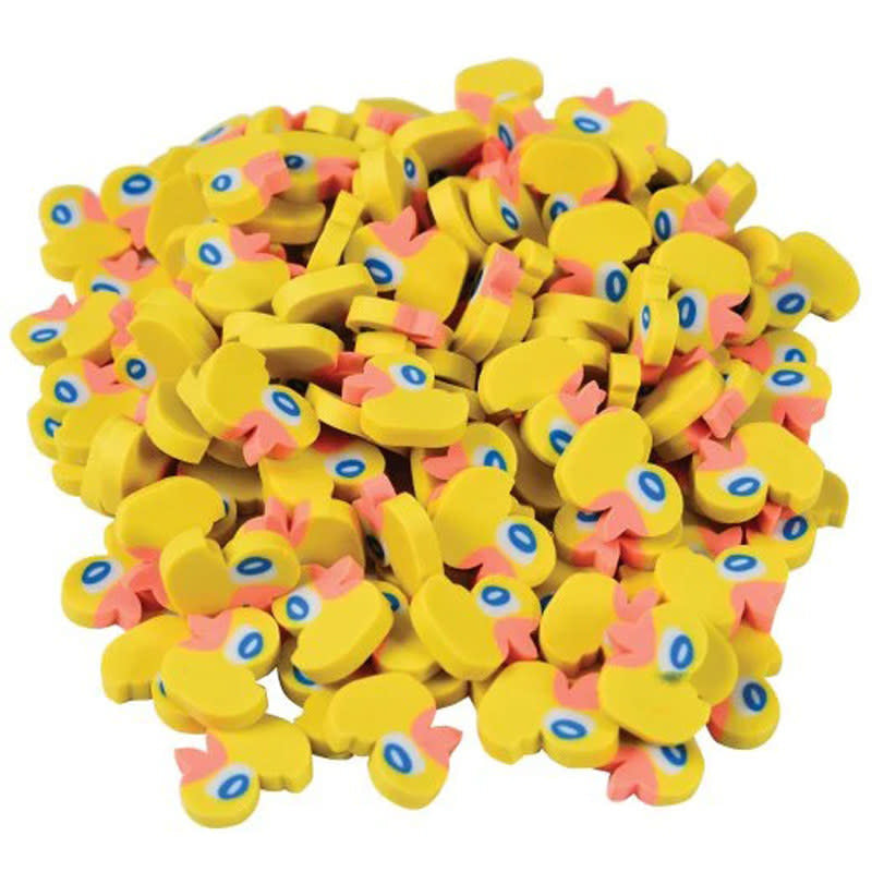MINI DUCK ERASER 144 PACK - Creative Kids