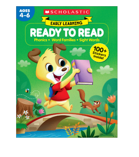 EARLY LEARNING READY TO READ WORKBOOK AGES 4-6