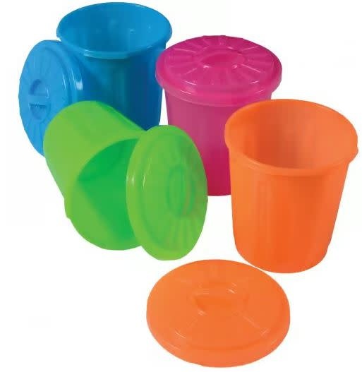 MINI GARBAGE CANS  Pkg/12pcs