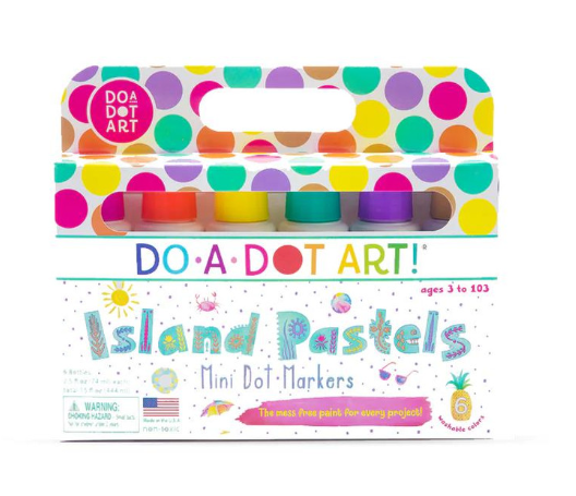 DO-A-DOT ART 6 PACK ISLAND PASTEL