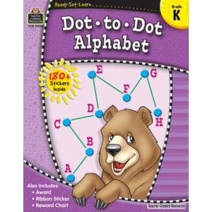 READY SET LEARN: DOT TO DOT ALPHABET GR K