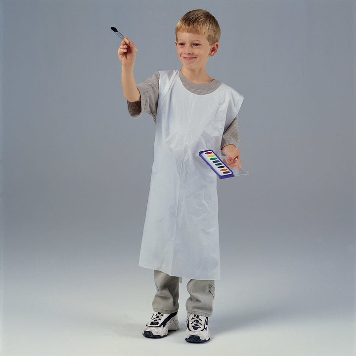 DISPOSABLE APRONS - CHILD SIZE 24"X35"