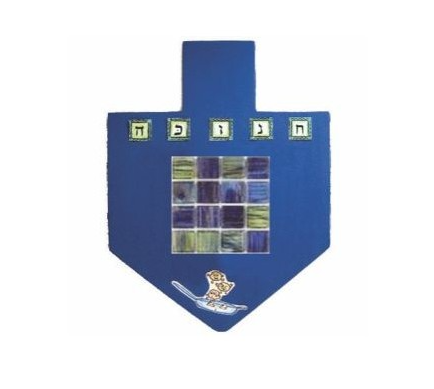 DREIDEL TRIVET CRAFT 12pc