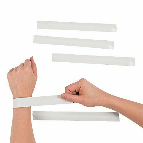 DESIGN YOUR OWN SLAP BRACELET - 24 PACK