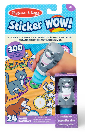 STICKER WOW ACTIVITY BOOK PETS  AGE 3+