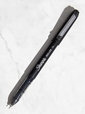 PEN - SHARPIE ROLLERBALL PEN  0.5MM BLACK