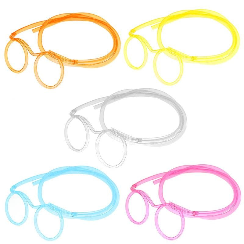 STRAW GLASSES  BAG/12 - Creative Kids