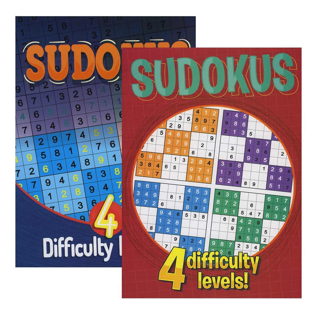 SUDUKU S 4 DIFFICULTY LEVELS