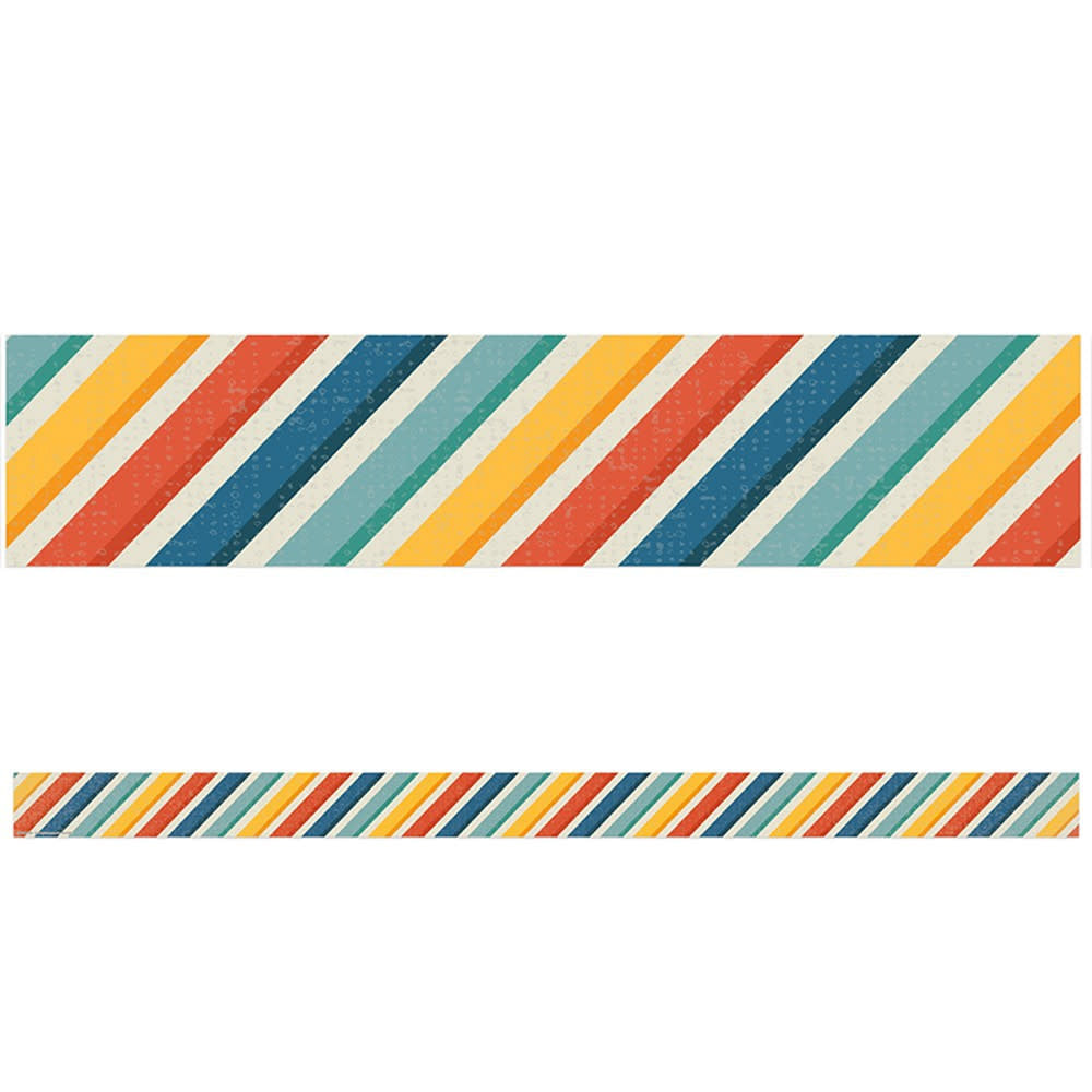 STRAIGHT BORDER: ADVENTURE STRIPES