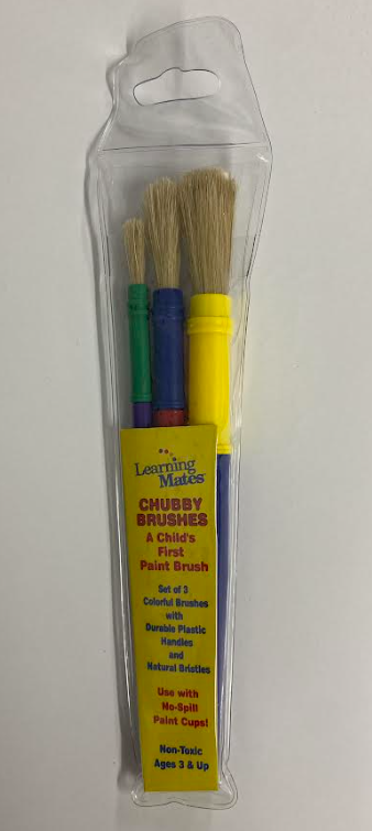 BRUSHES ASSORTED - 3 PACK