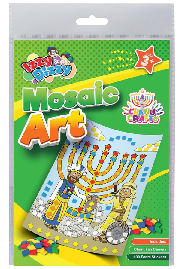 CHANUKAH MOSAIC ART