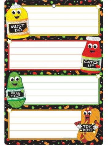 POLY CHART:  CATCH UP -MUST DO 13"X19"