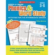 BOOK: WEEK BY WEEK PHONICS AND WORD STUDY GR3-6