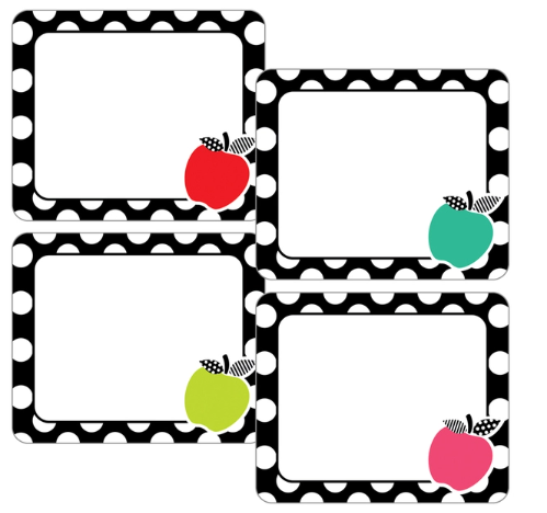 NAME TAG: STYLISH BRIGHTS APPLE 40 PACK