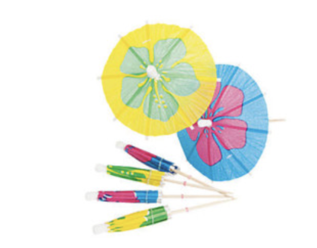 COCKTAIL PARASOL PAPER 144 PACK