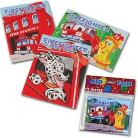 FIREFIGHTER COLORING BOOK 12 PACK
