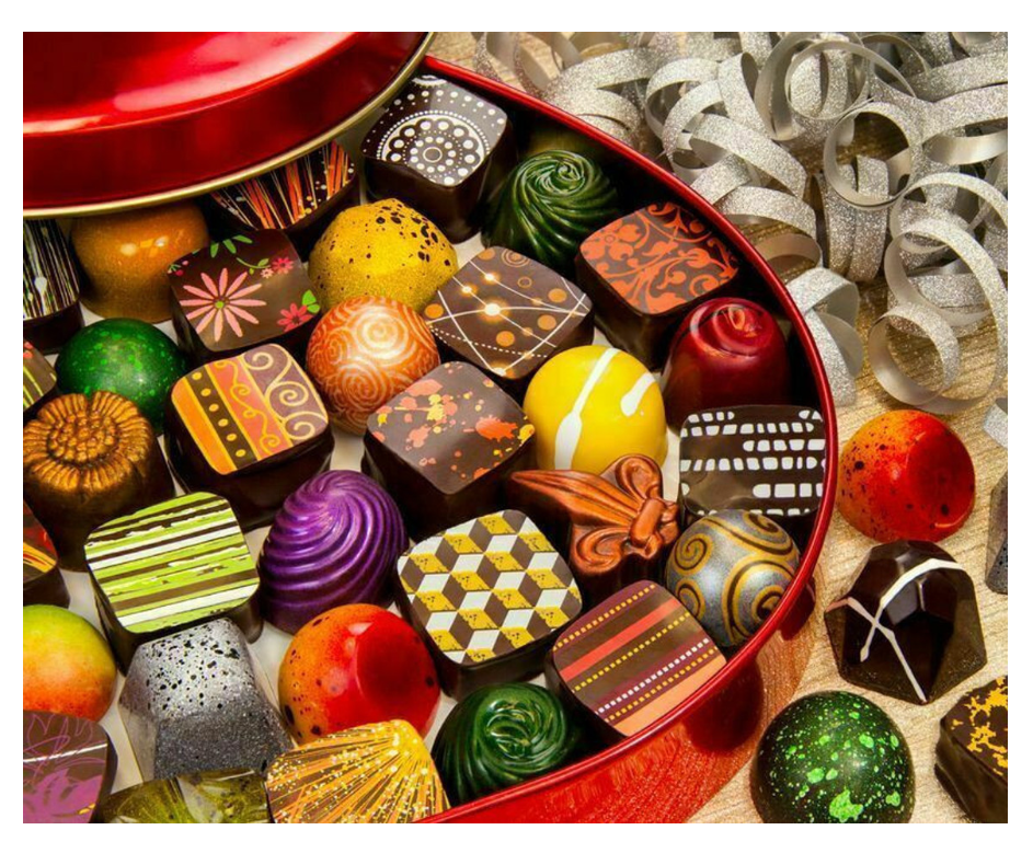 PUZZLE: TIN OF TREATS  2000 pc