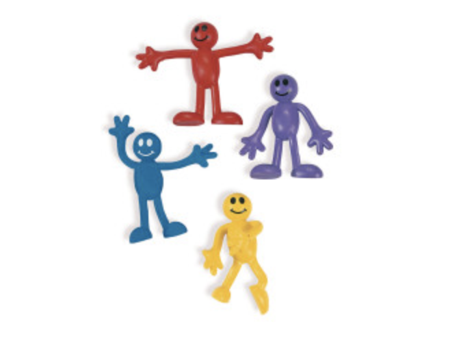 BENDABLES 2''  SMILE FACE 48 PACK - Creative Kids
