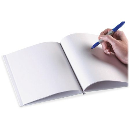 BLANK BOOK: HARDCOVER 8½"X11" 28 PAGES