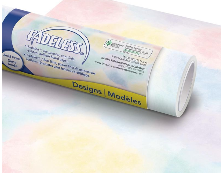 FADELESS BACKING PAPER 48" X 50&