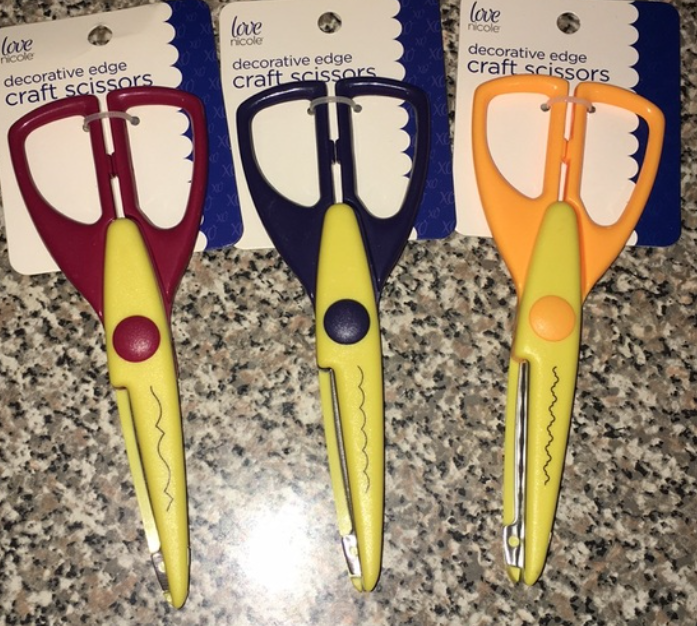 DECORATIVE CRAFT SCISSORS ASST DESIGNS