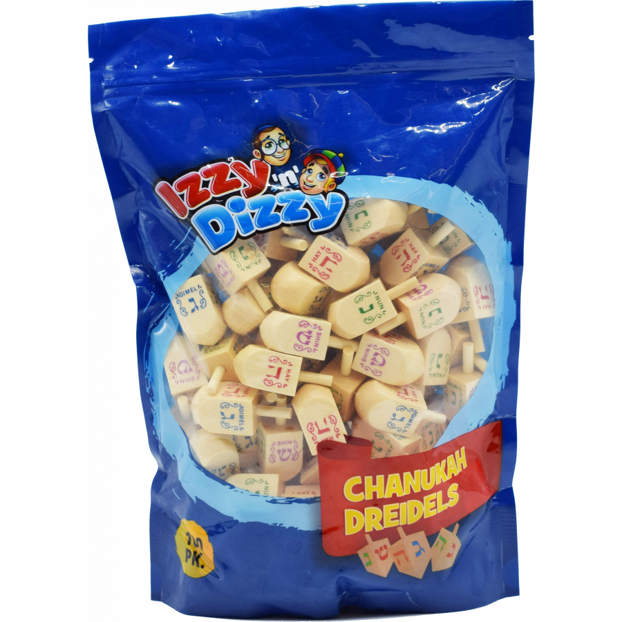 DREIDEL - WOOD  -  47mm BAG/100