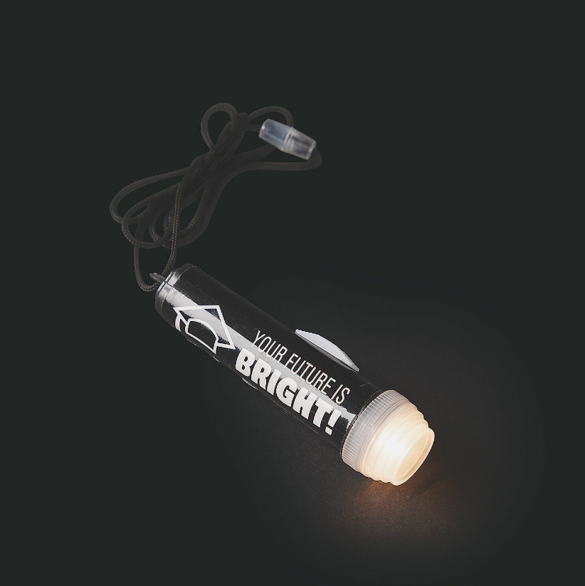 YOUR FUTURE IS BRIGHT FLASHLIGHT