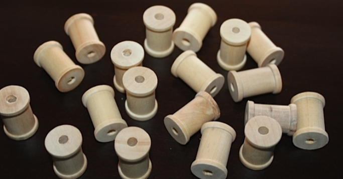 WOOD SHAPE: SPOOL&