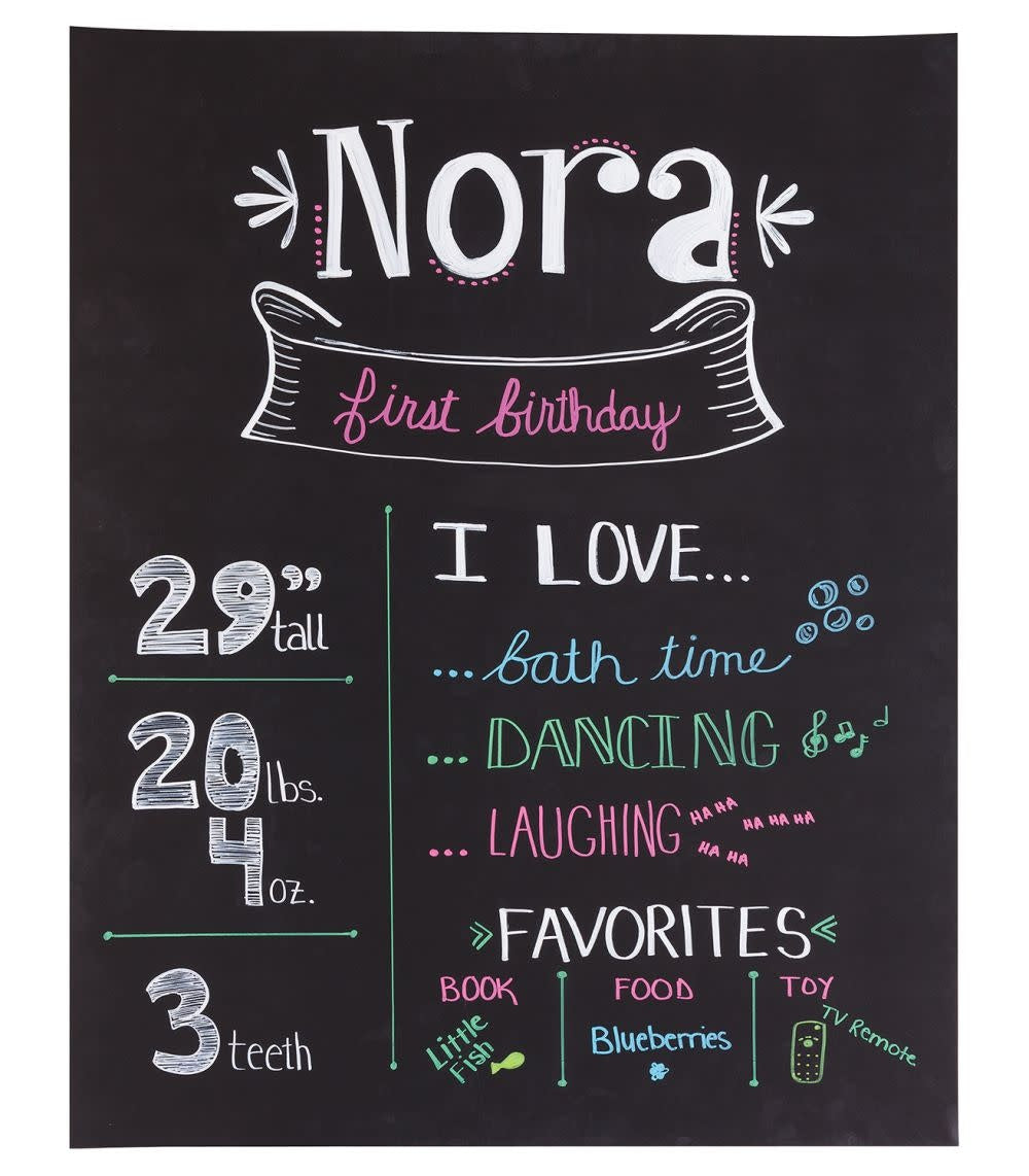 PREMIUM CHALKBOARD POSTER BOARD 22"X28"