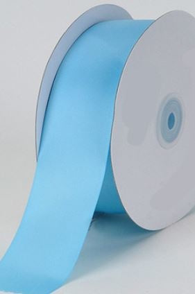 SATIN RIBBON: LT BLUE 5/8" X 25 YRD