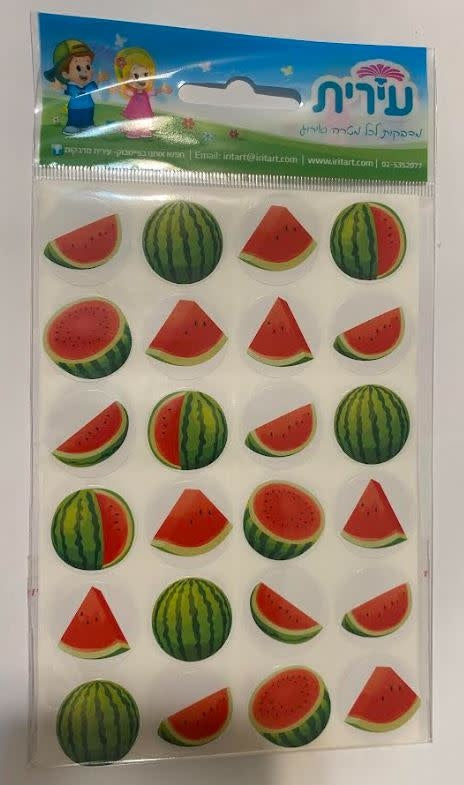 STICKER WATERMELON 10 SHEET - Creative Kids