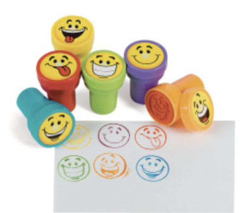 STAMP - SMILE   - PKG/6pcs - Creative Kids
