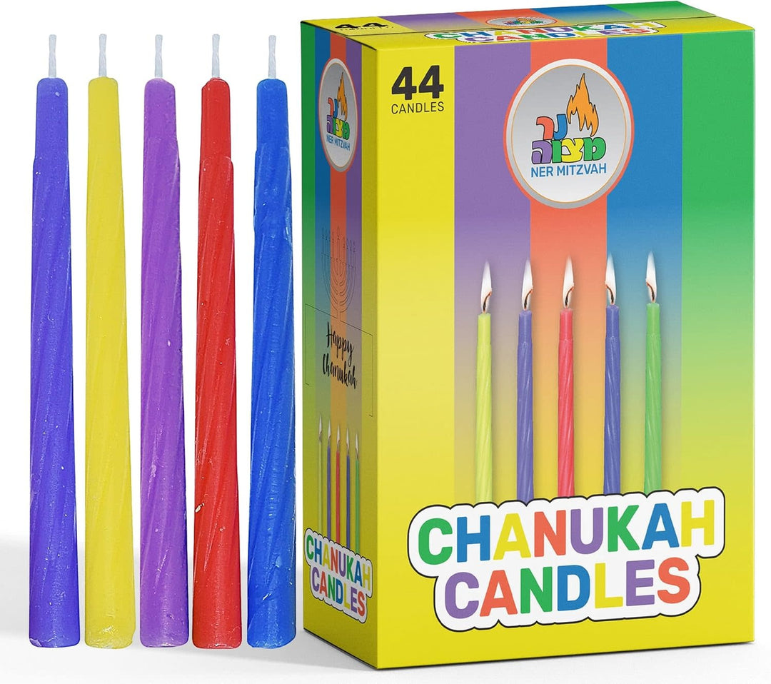 CHANUKAH CANDLES - 44 PACK