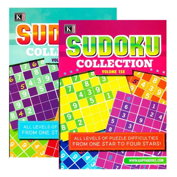 KAPPA SUDOKU BOOK LEVEL 1-4